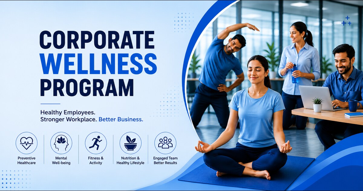 Corporate Wellness Program: A Complete Guide to Boost Employee Health, Productivity & ROI